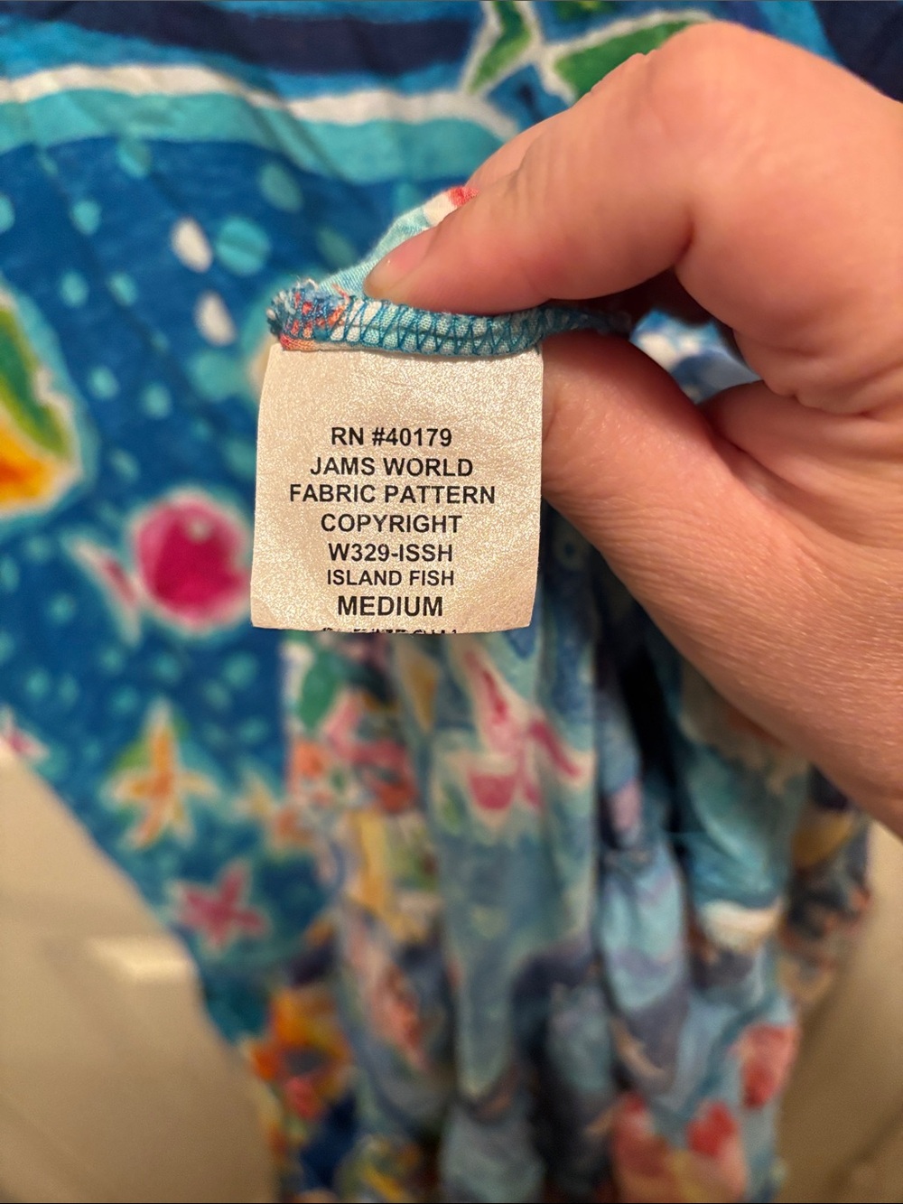 Jams World women dress Island Fish size medium - Picture 5 of 6